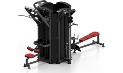 Strength Machines Marbo Sport: Daugiafunkcis treniruoklis Marbo MP-T001 Mini, raudonas